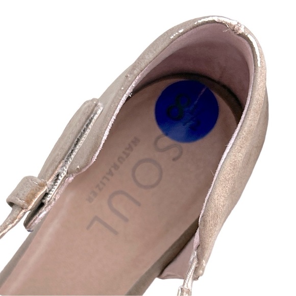 Soul Naturalizer PeepToe Heeled Sandal Booties Womens Size 8.5 Tan Brown - Picture 7 of 8